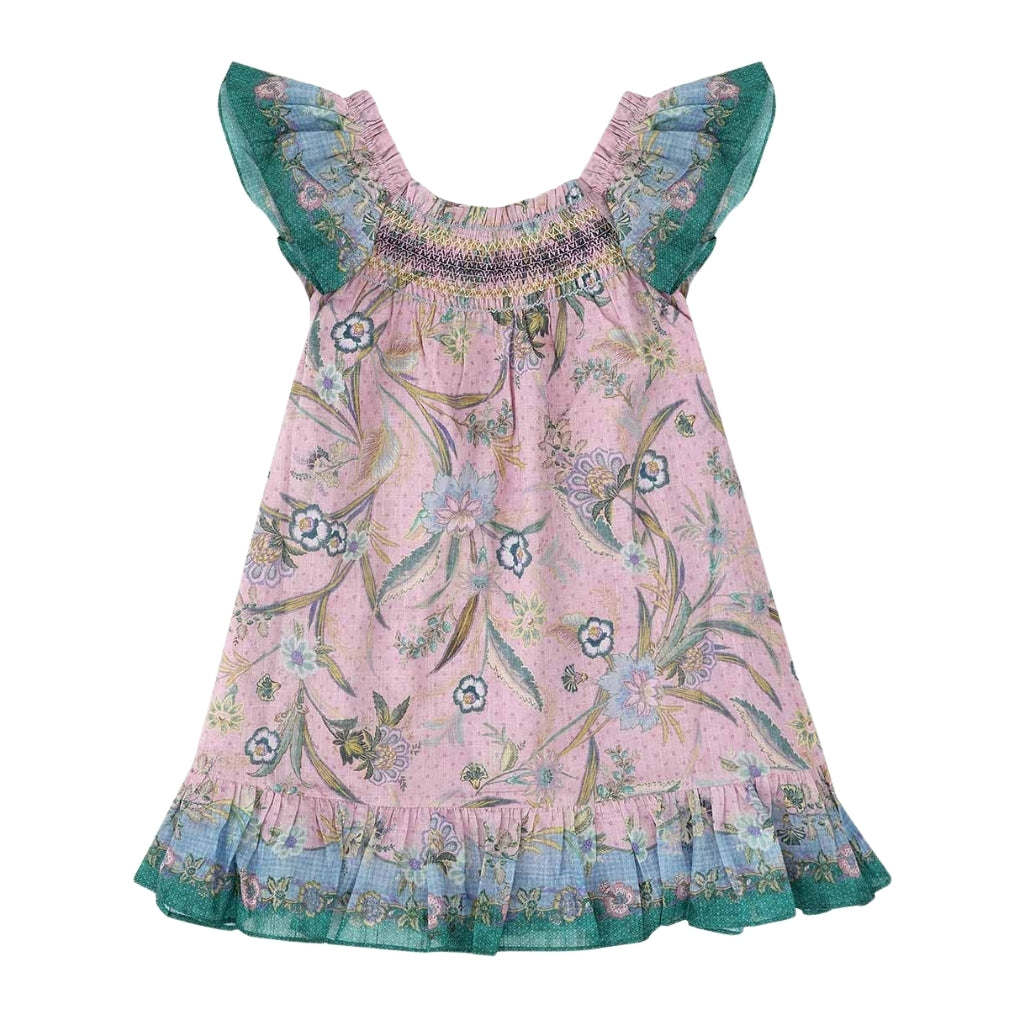 Zimmermann Kids Indra Kids Flutter Dress
