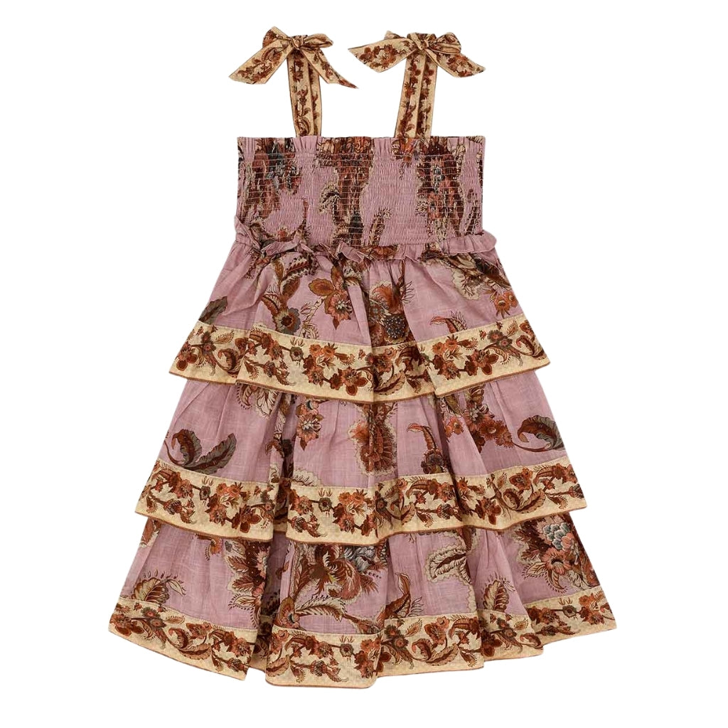 Zimmermann Kids Aster Kids Tiered Dress