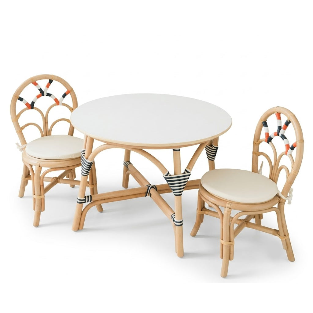 Momiji Aulia Kids Table & 2 Quentin Kids Chairs