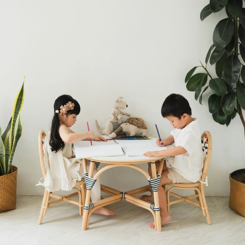 Momiji Aulia Kids Table & 2 Quentin Kids Chairs