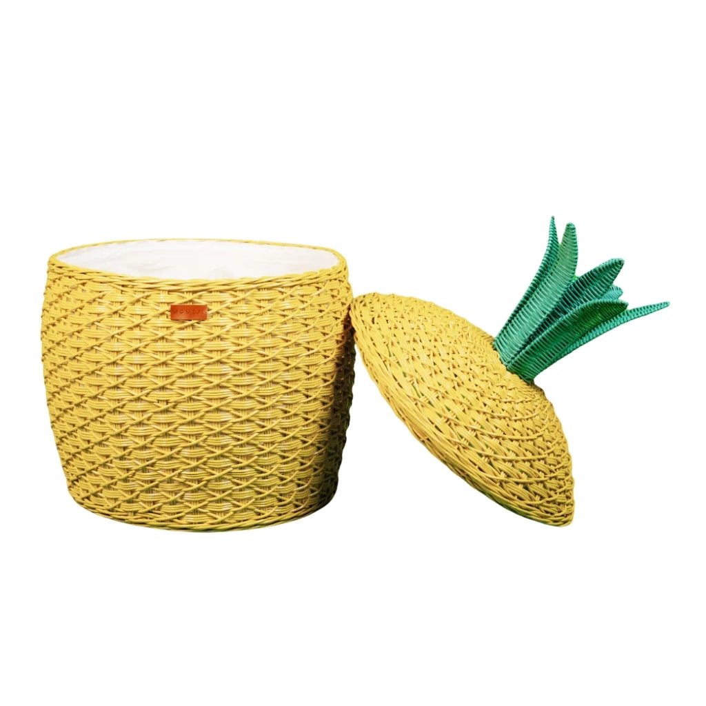 Momiji Pineapple Basket – Large Yellow