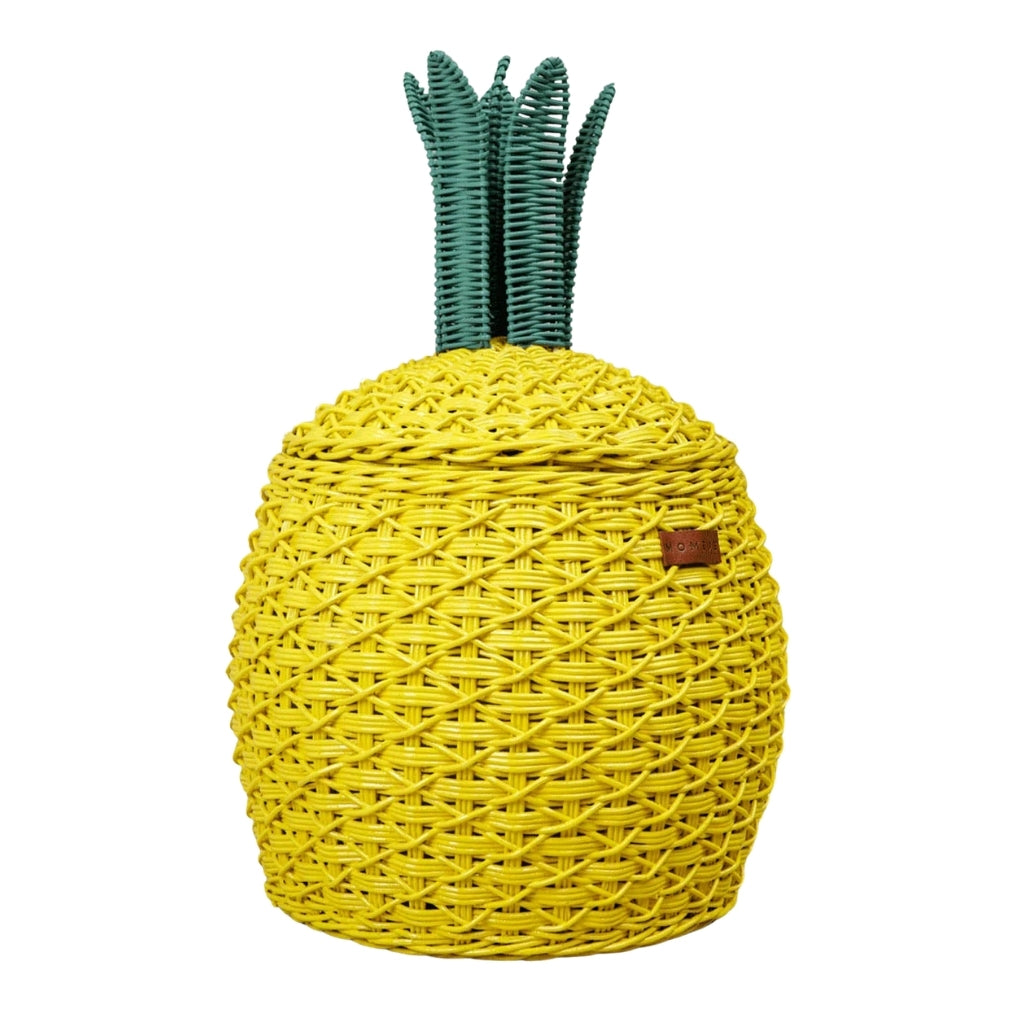 Momiji Pineapple Basket – Medium Yellow