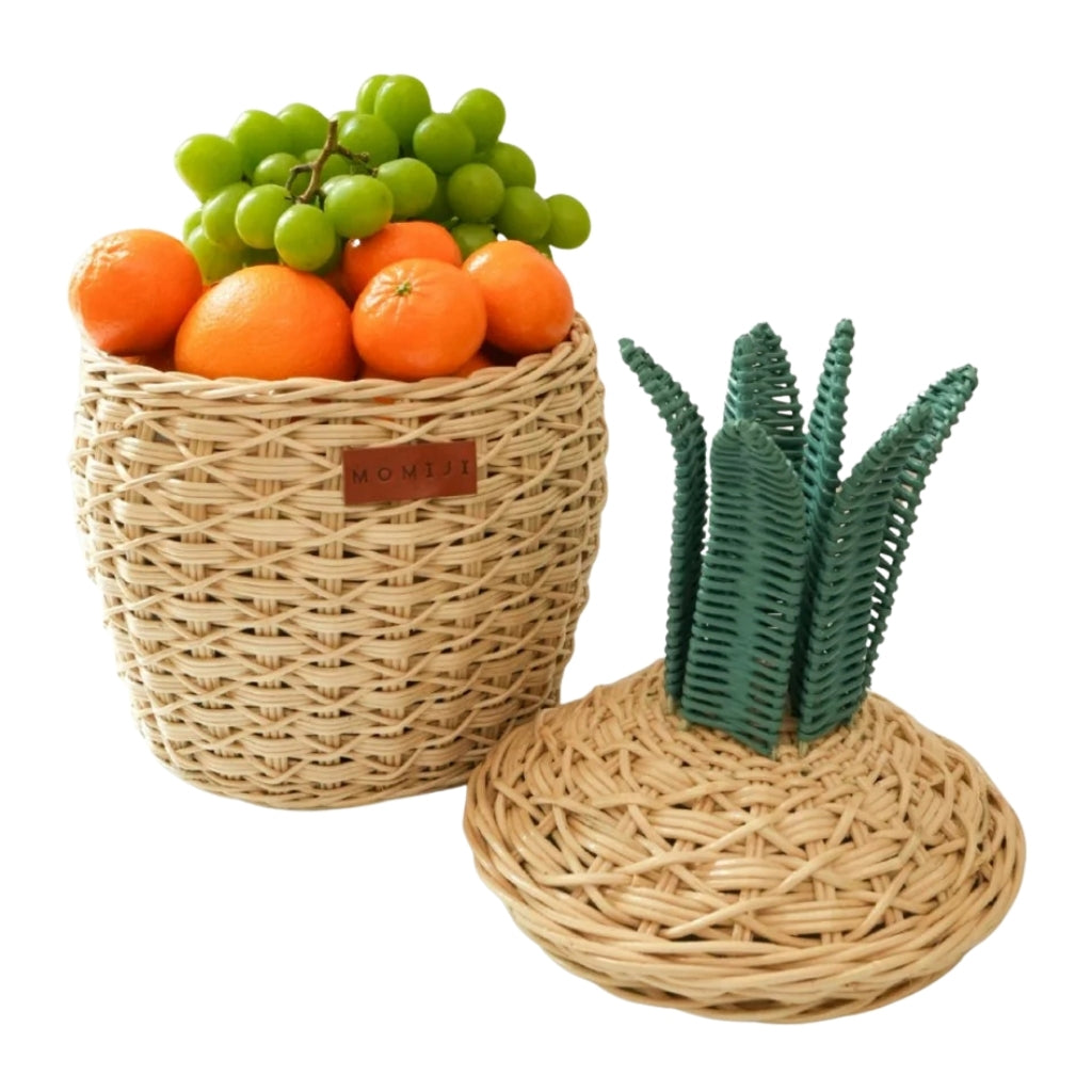 Momiji Pineapple Basket – Small Natural