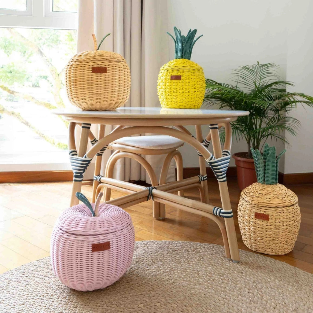 Momiji Pineapple Basket – Small Natural