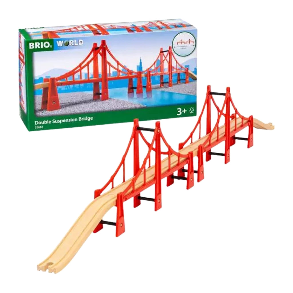 BRIO Double Suspension Bridge