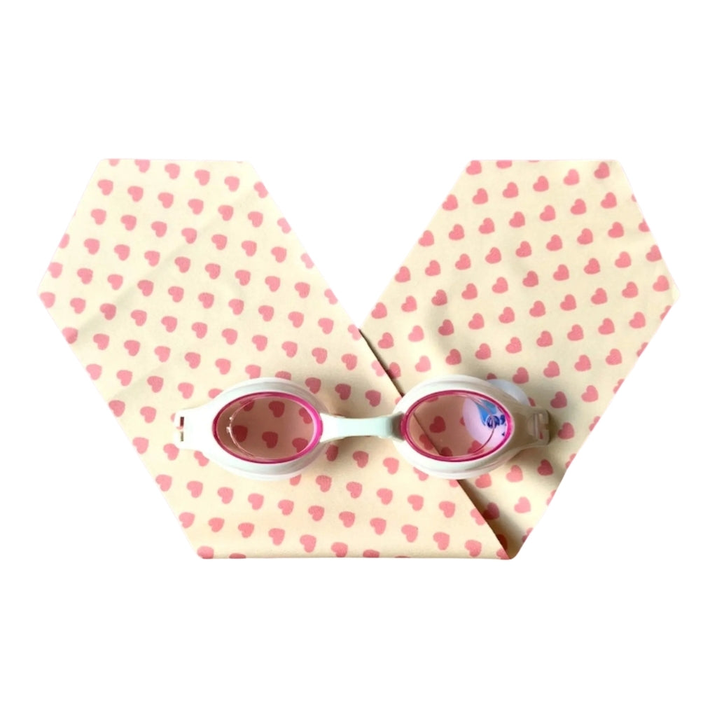 Water Plops BabyPlops Coeurs Fond Jaune 4 - 2-5Y