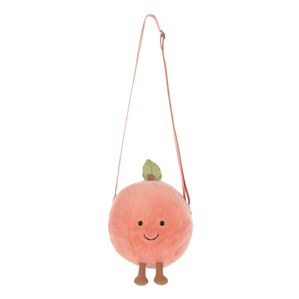 Jellycat Amuseables Peach Shoulder Bag