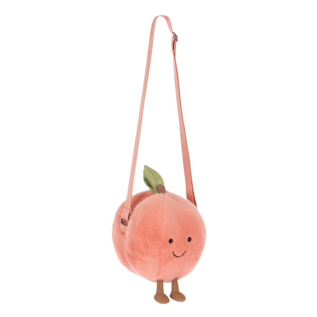 Jellycat Amuseables Peach Shoulder Bag
