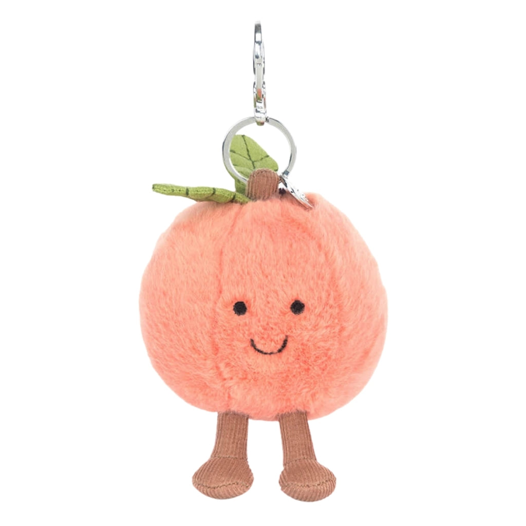 Jellycat Amuseables Peach Bag Charm