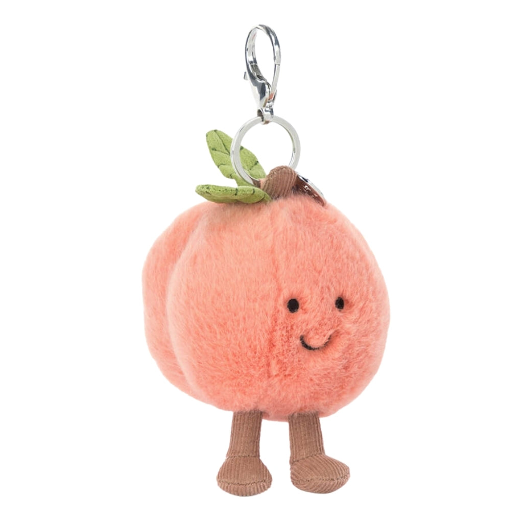 Jellycat Amuseables Peach Bag Charm
