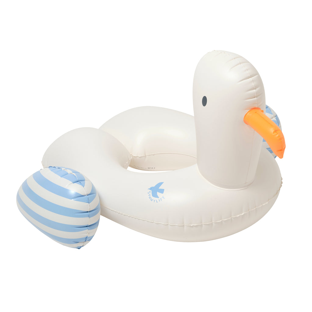 SUNNYLiFE Kids Tube Pool Ring - Sammy the Seagull
