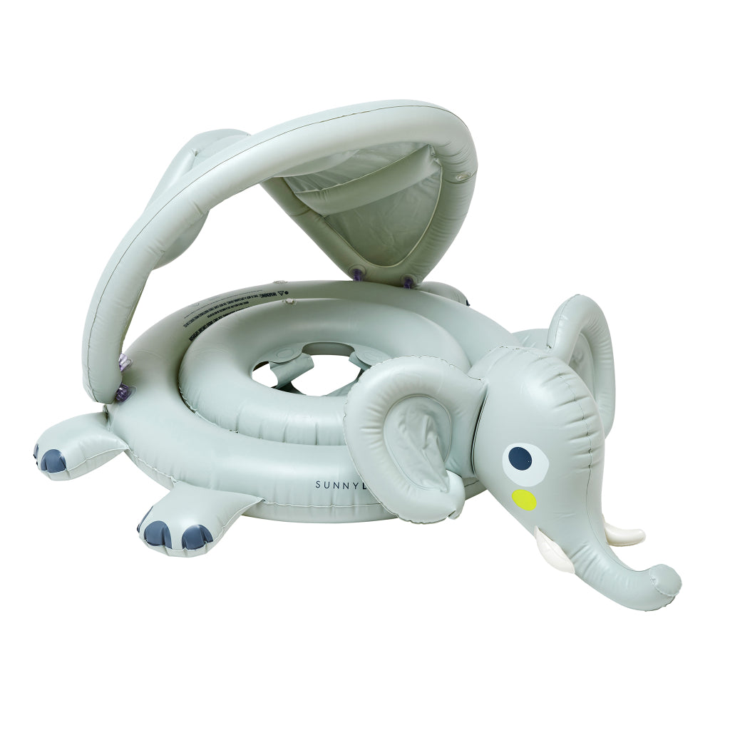 SUNNYLiFE Baby Float - Eli the Elephant Grey