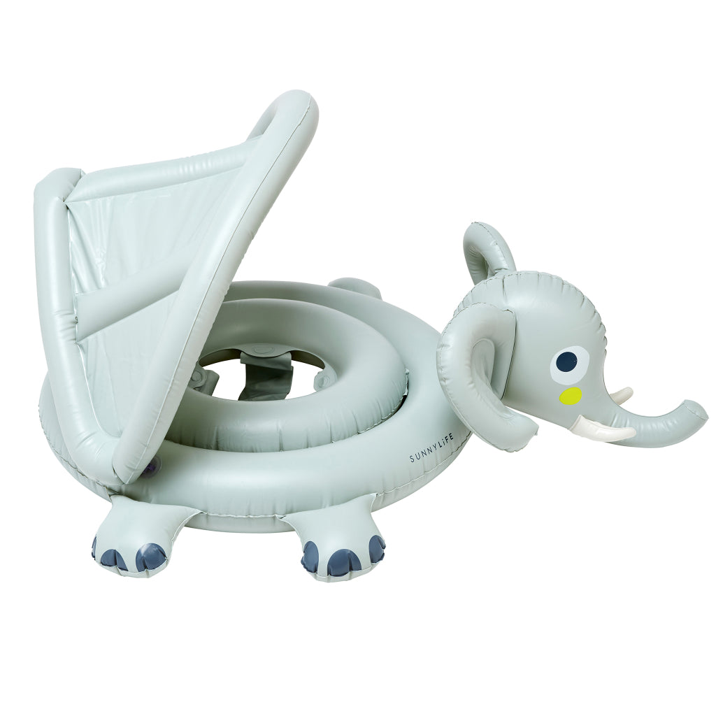 SUNNYLiFE Baby Float - Eli the Elephant Grey