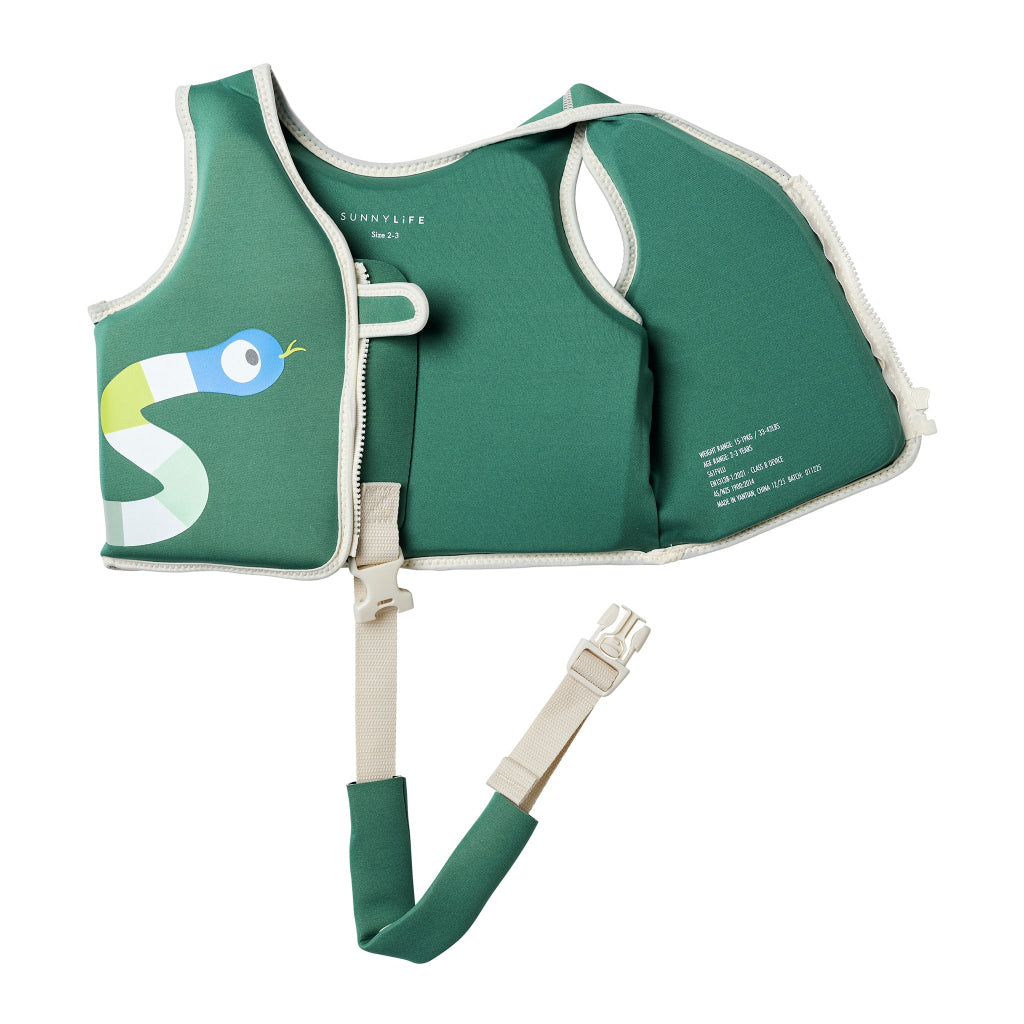 SUNNYLiFE Float Vest 2-3 Into the Jungle