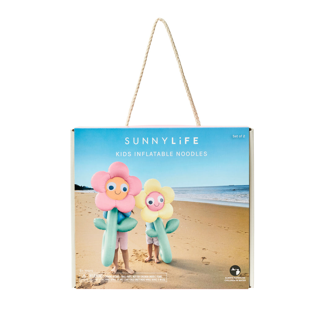SUNNYLiFE Kids Inflatable Noodle - Poppy the Peach Set of 2