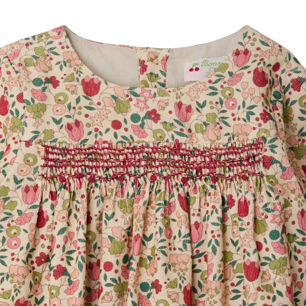 Bonpoint Felicie Smocked Dress