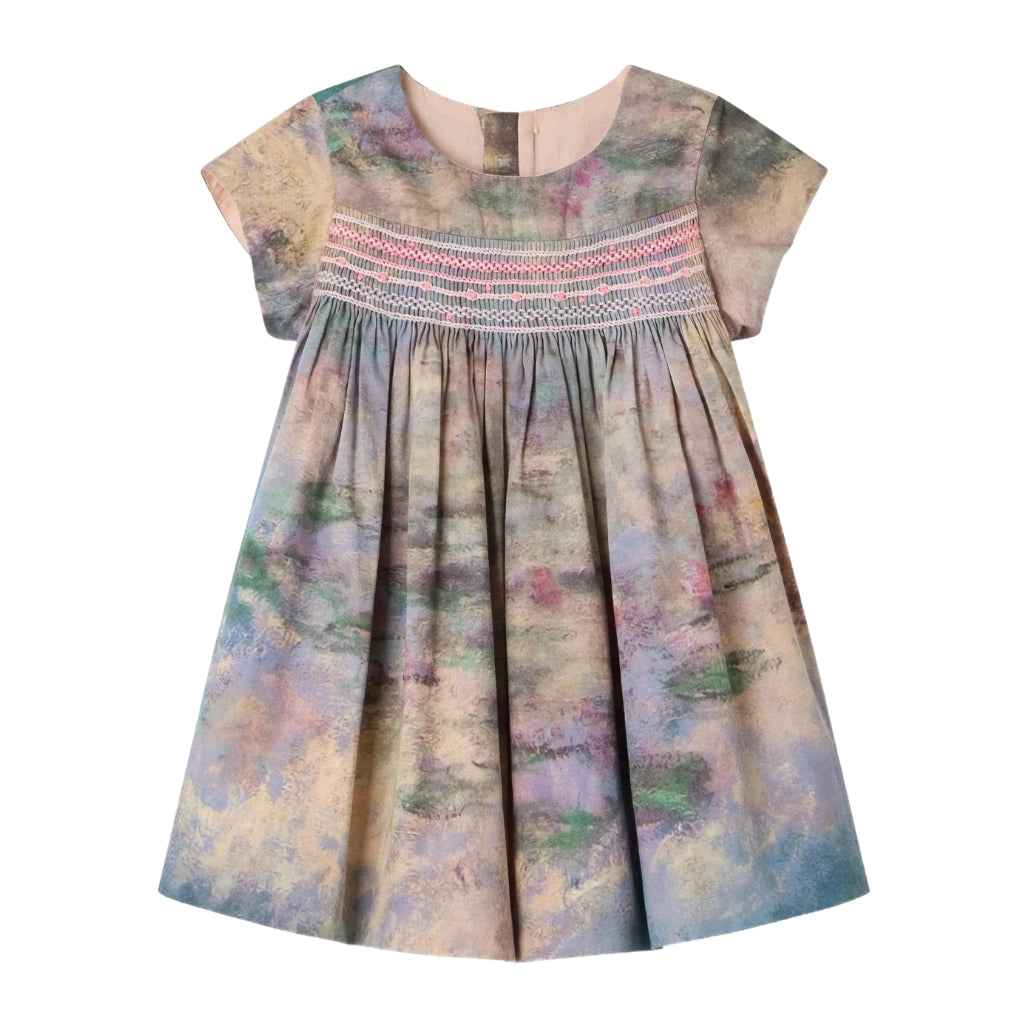 Bonpoint X MoMA Maruska Smocked Dress