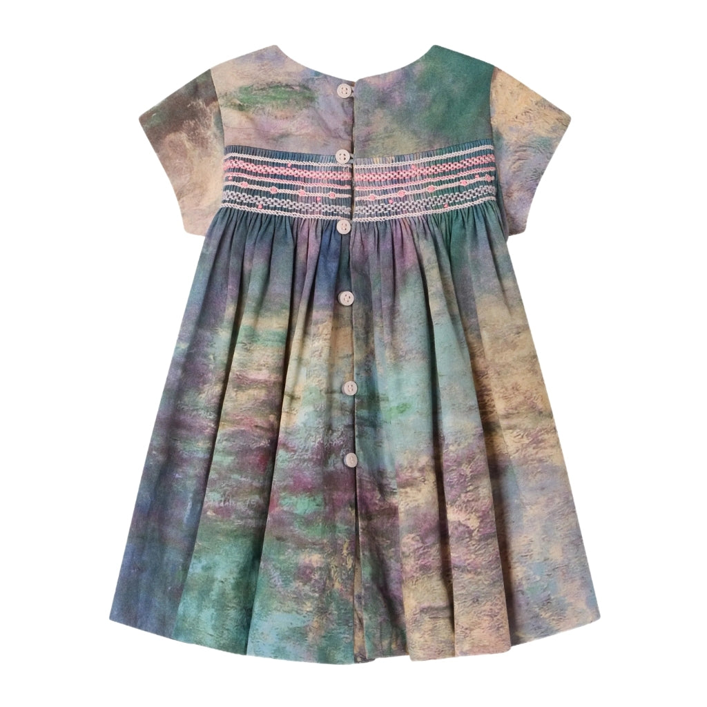 Bonpoint X MoMA Maruska Smocked Dress