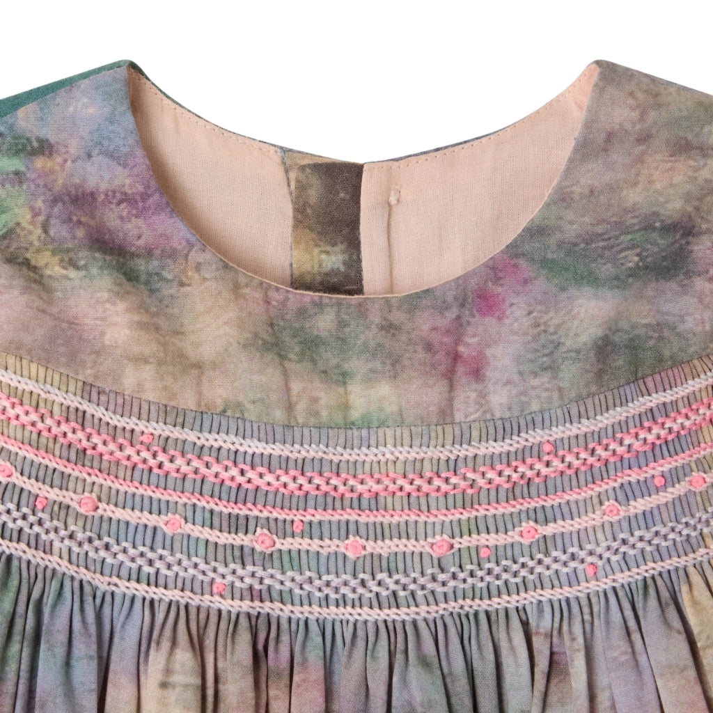 Bonpoint X MoMA Maruska Smocked Dress