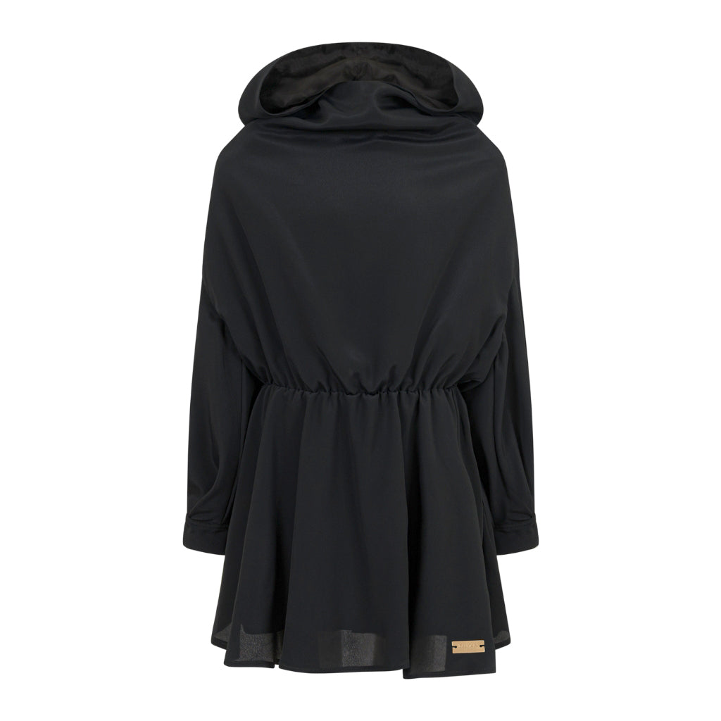 Balmain Kids Hooded Flared Dress