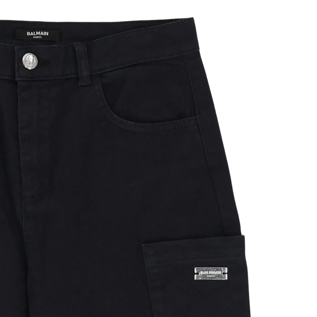 Balmain Kids Denim Trousers