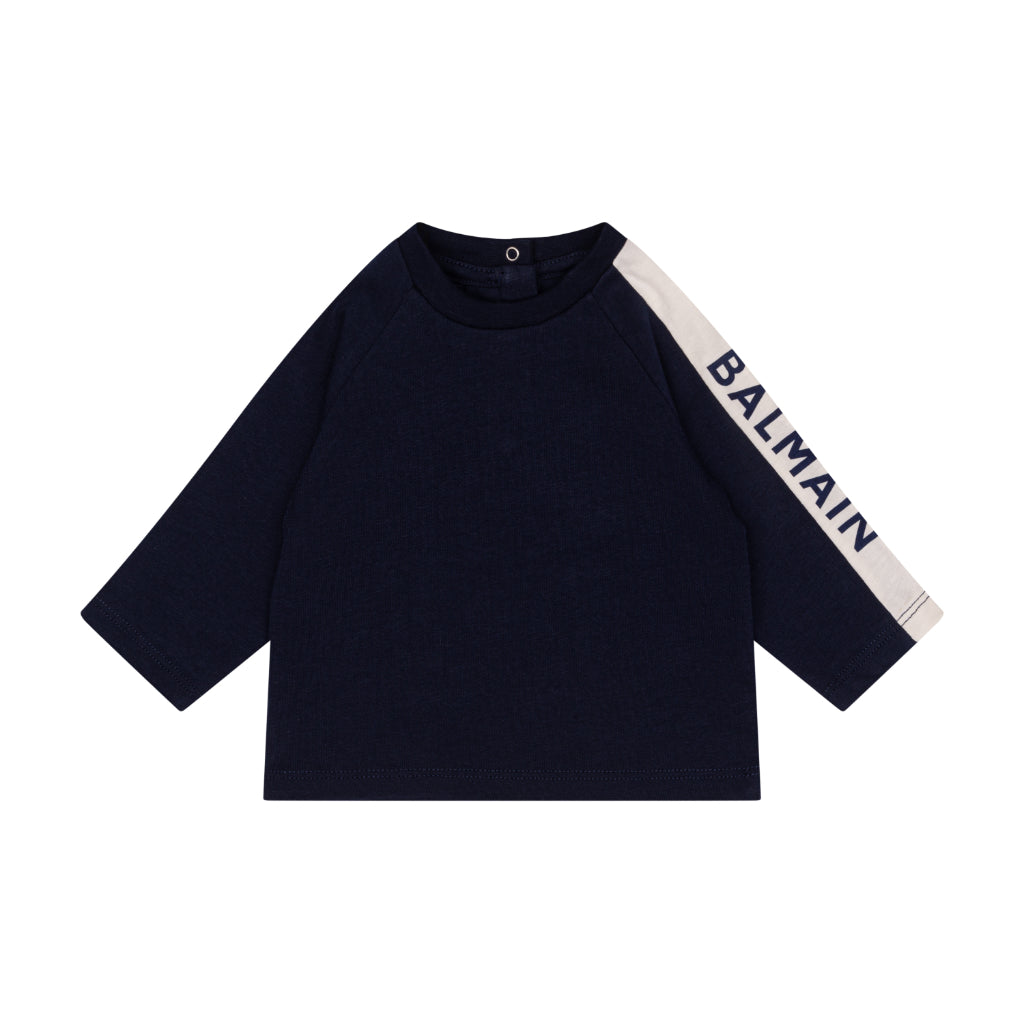 Balmain Kids Logo Print T-shirt