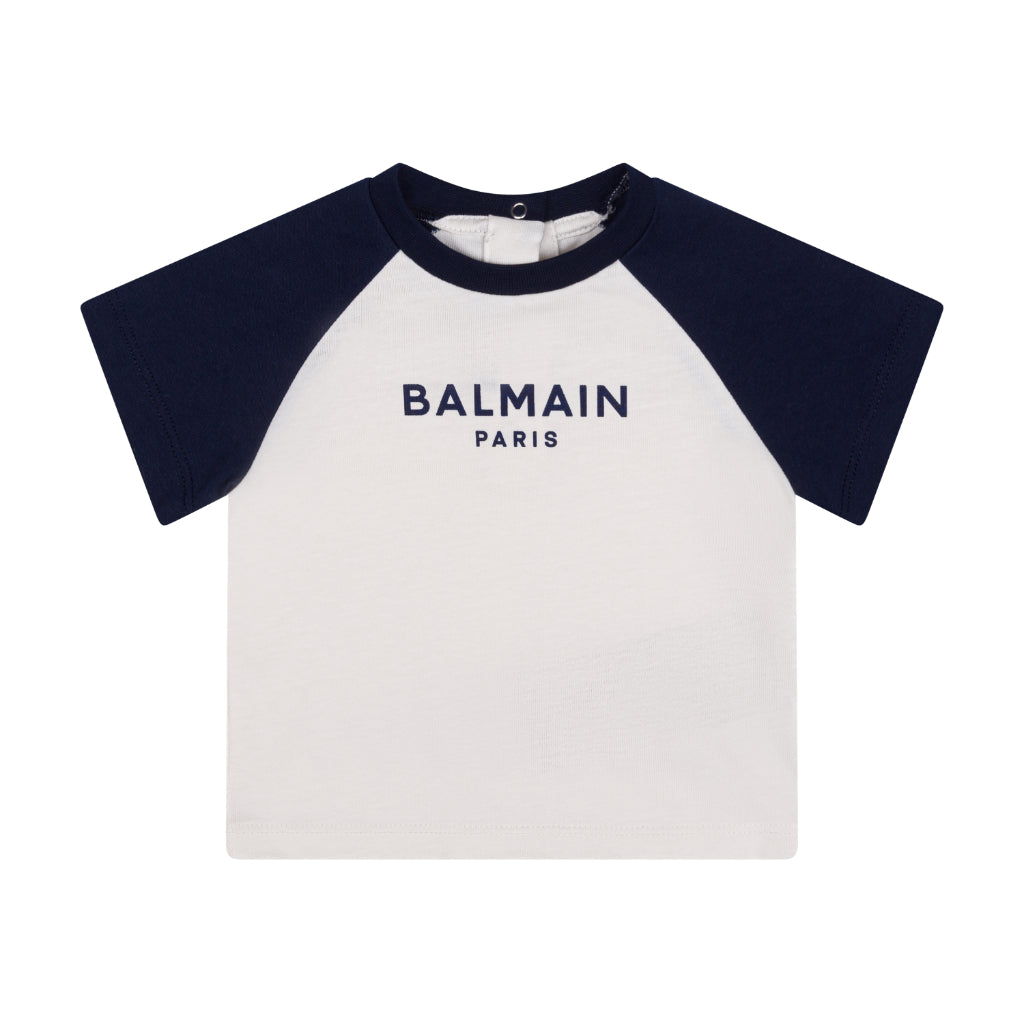Balmain Kids Logo Print T-shirt