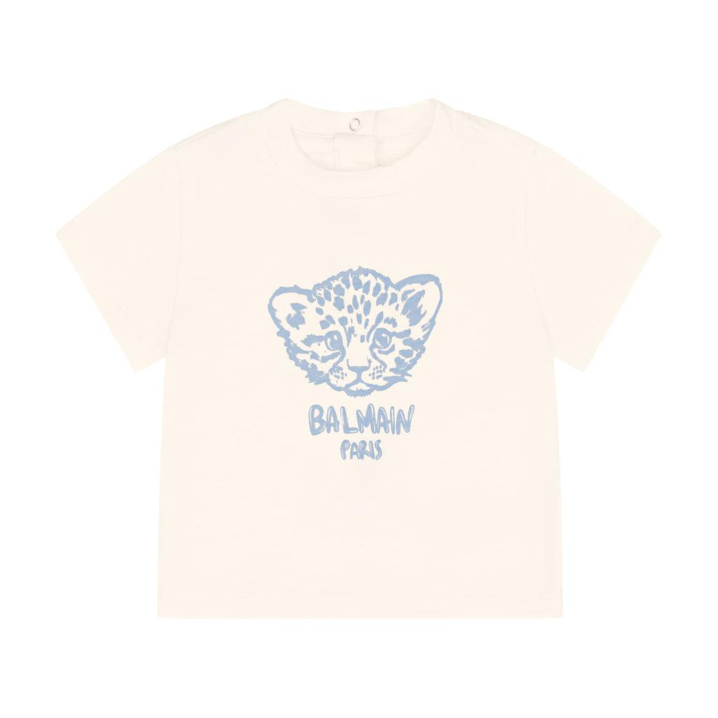 Balmain Kids Graphic Print T-shirt