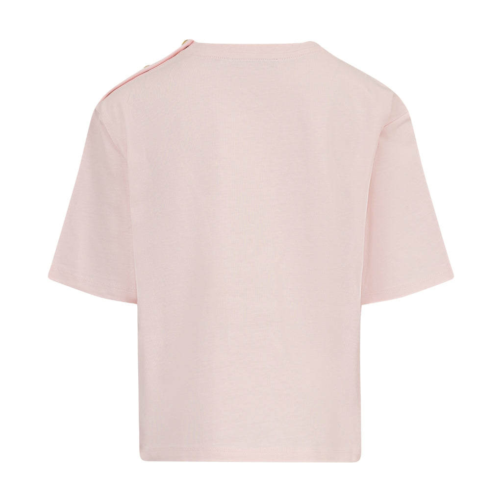 Balmain Kids Logo Top With Buttons