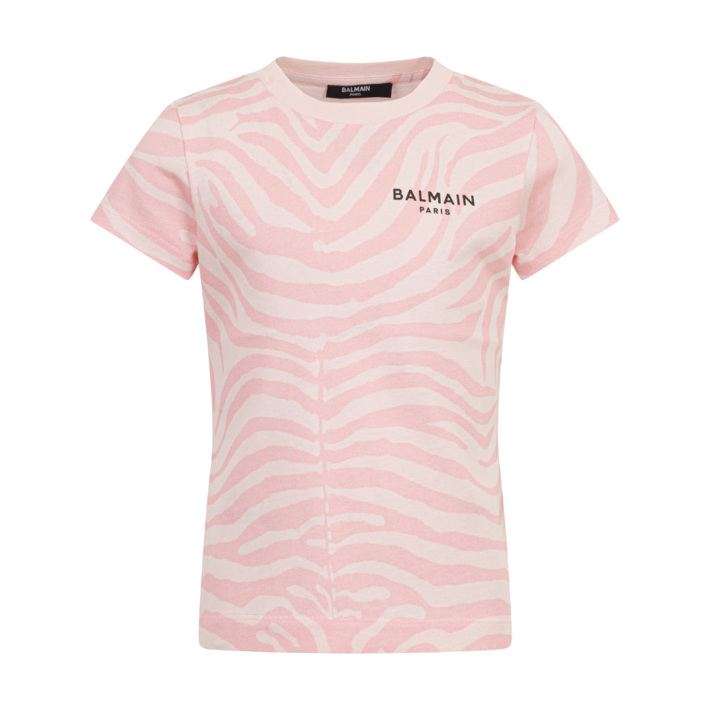 Balmain Kids Graphic Print T-shirt