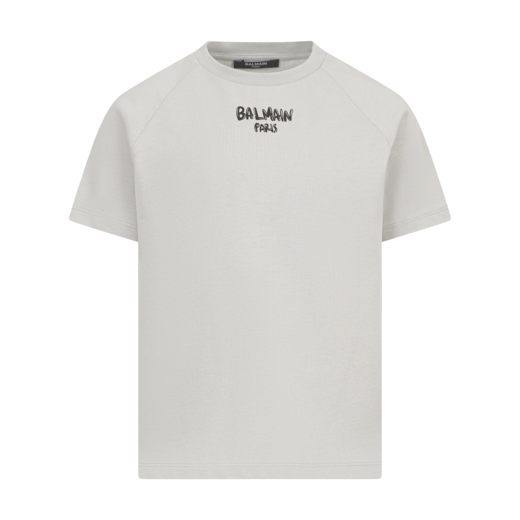 Balmain Kids Logo Print T-shirt