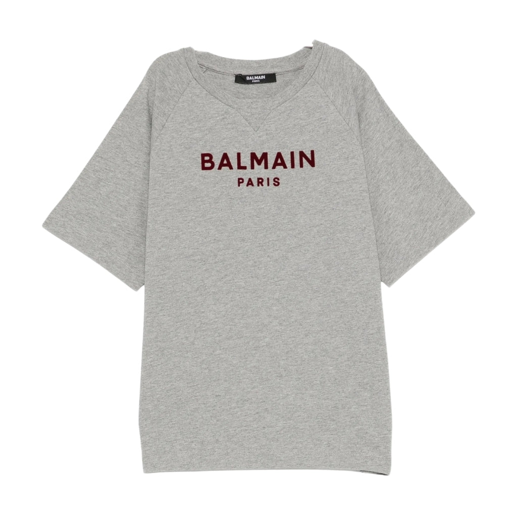 Balmain Kids Logo Print T-shirt