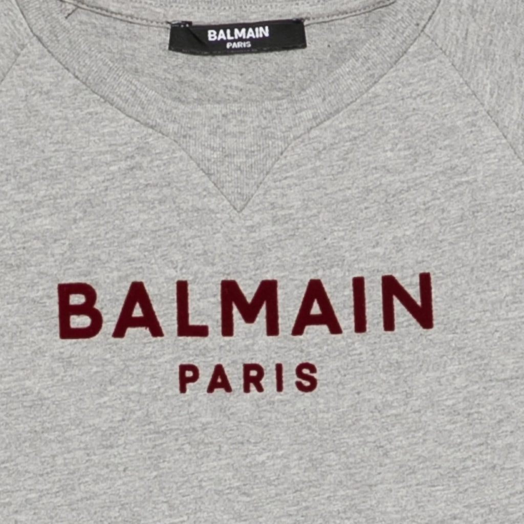 Balmain Kids Logo Print T-shirt