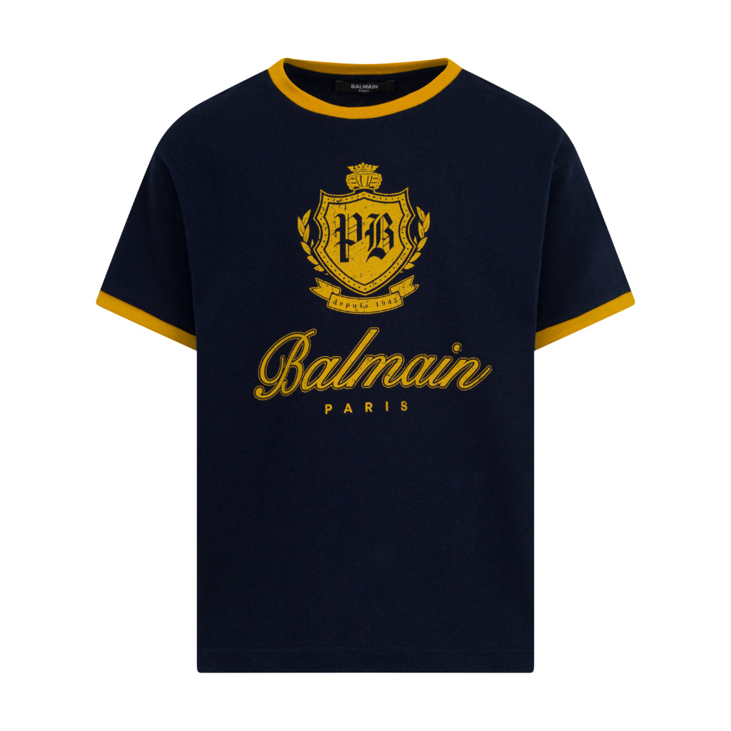Balmain Kids Graphic Print T-shirt