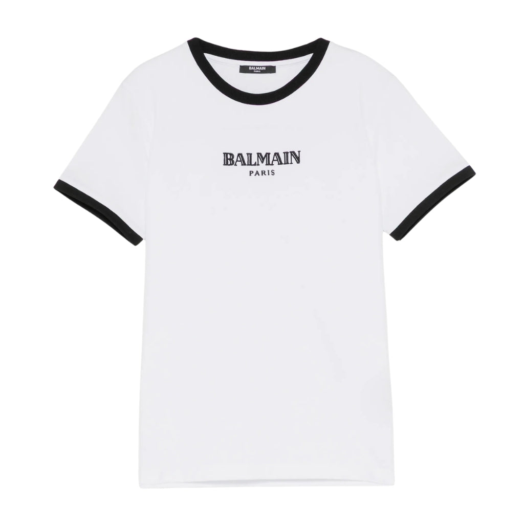 Balmain Kids Logo Print T-shirt