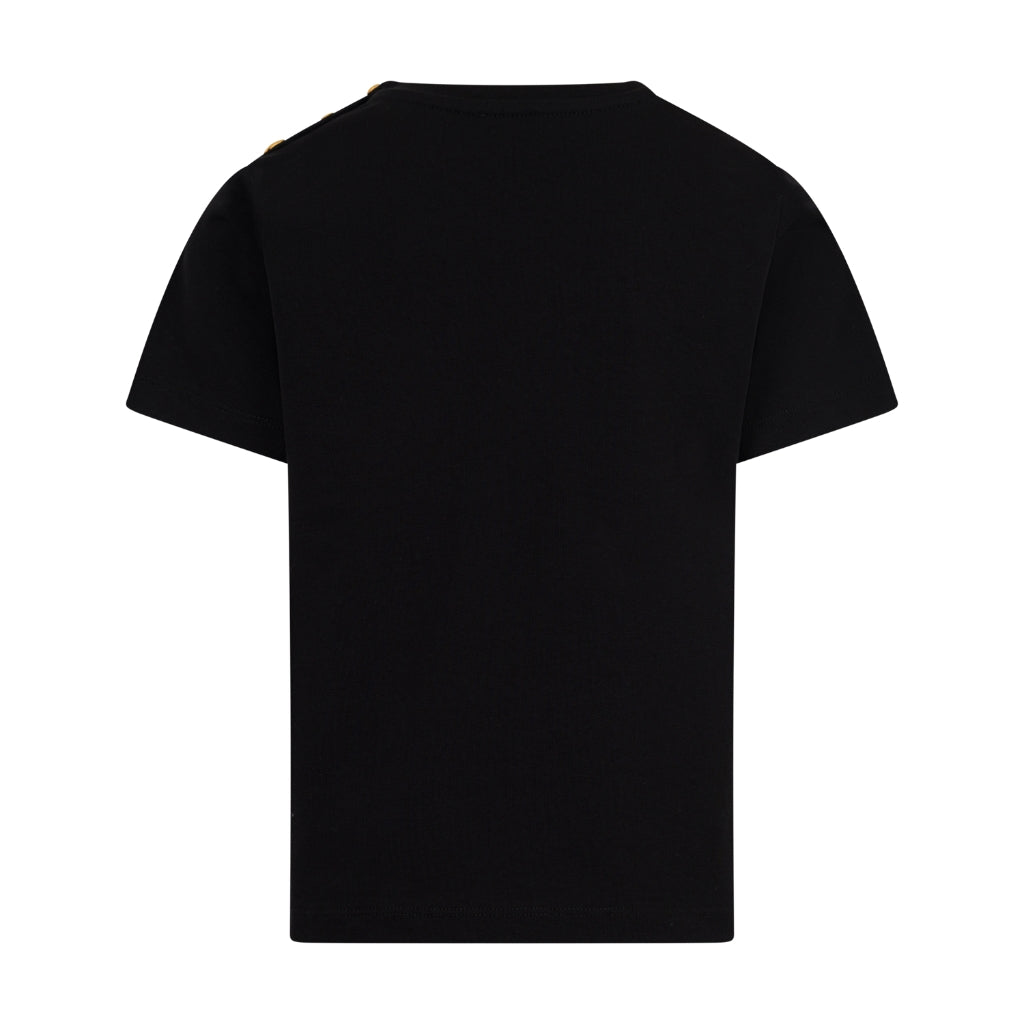 Balmain Kids Logo Top With Buttons
