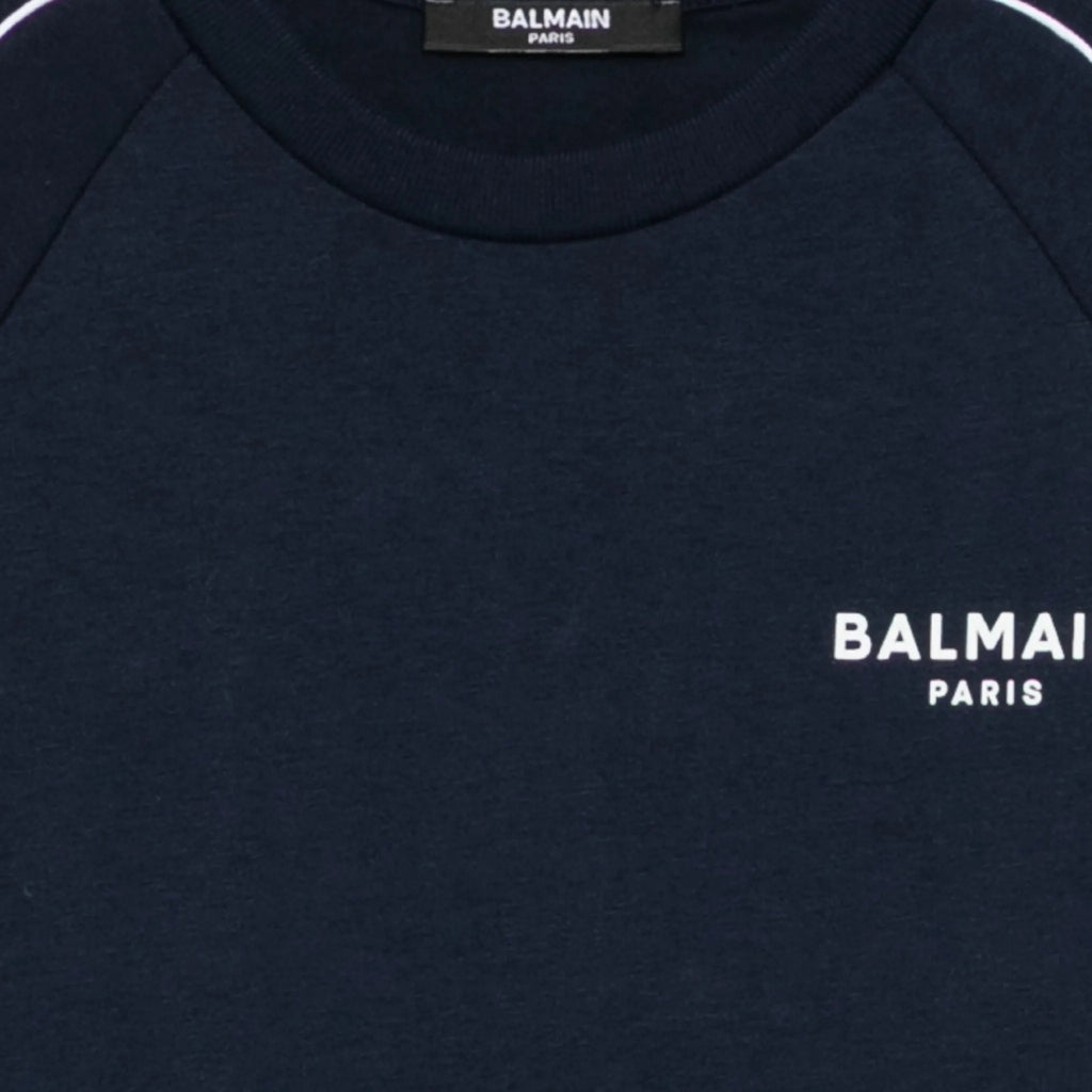 Balmain Kids Logo Print T-shirt