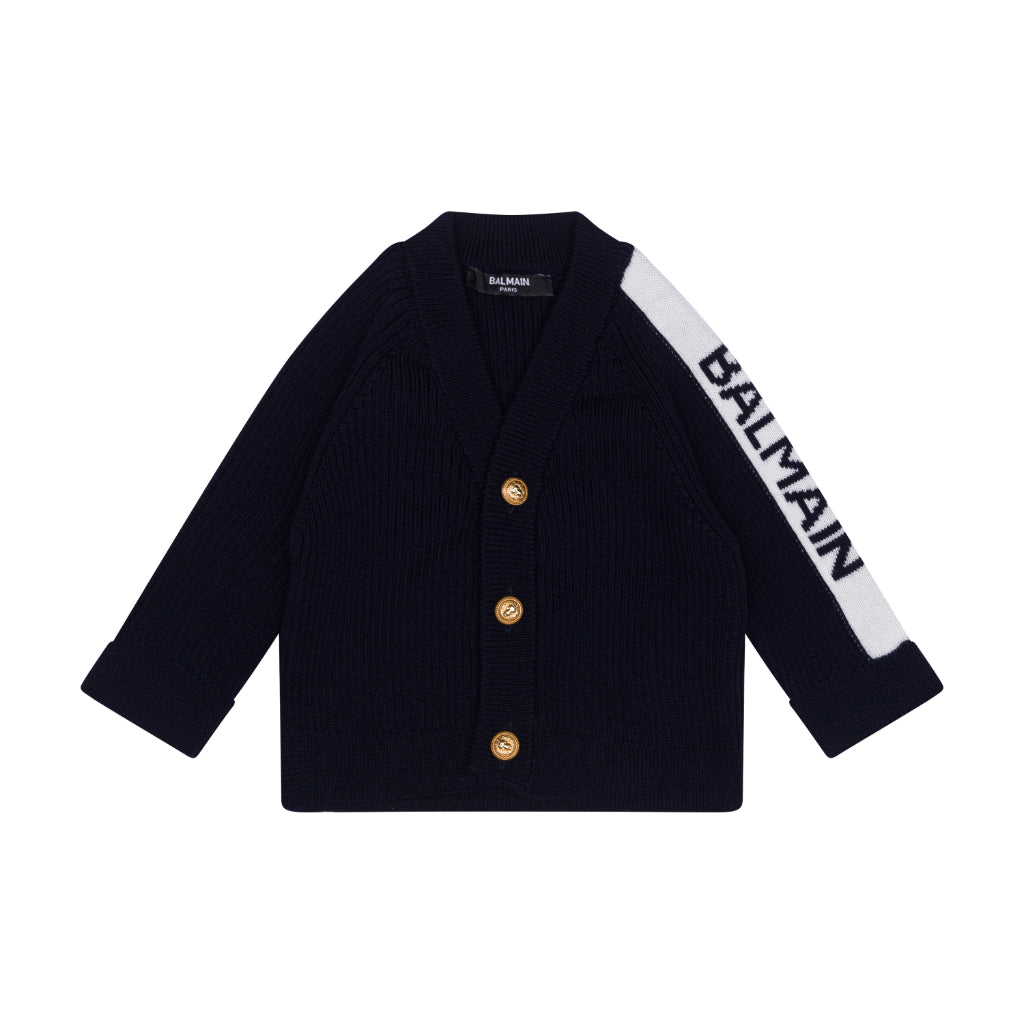 Balmain Kids Knit Cardigan