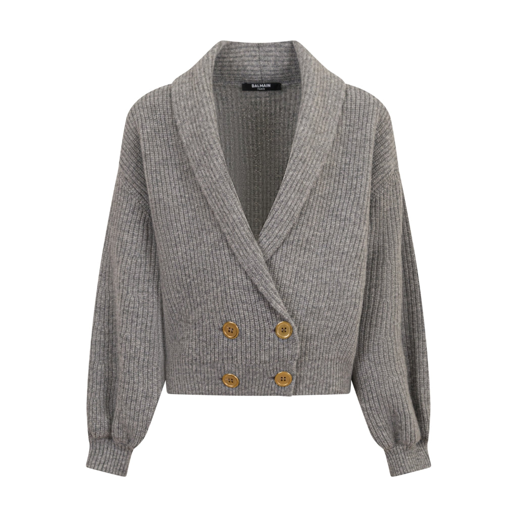 Balmain Kids Knit Cardigan