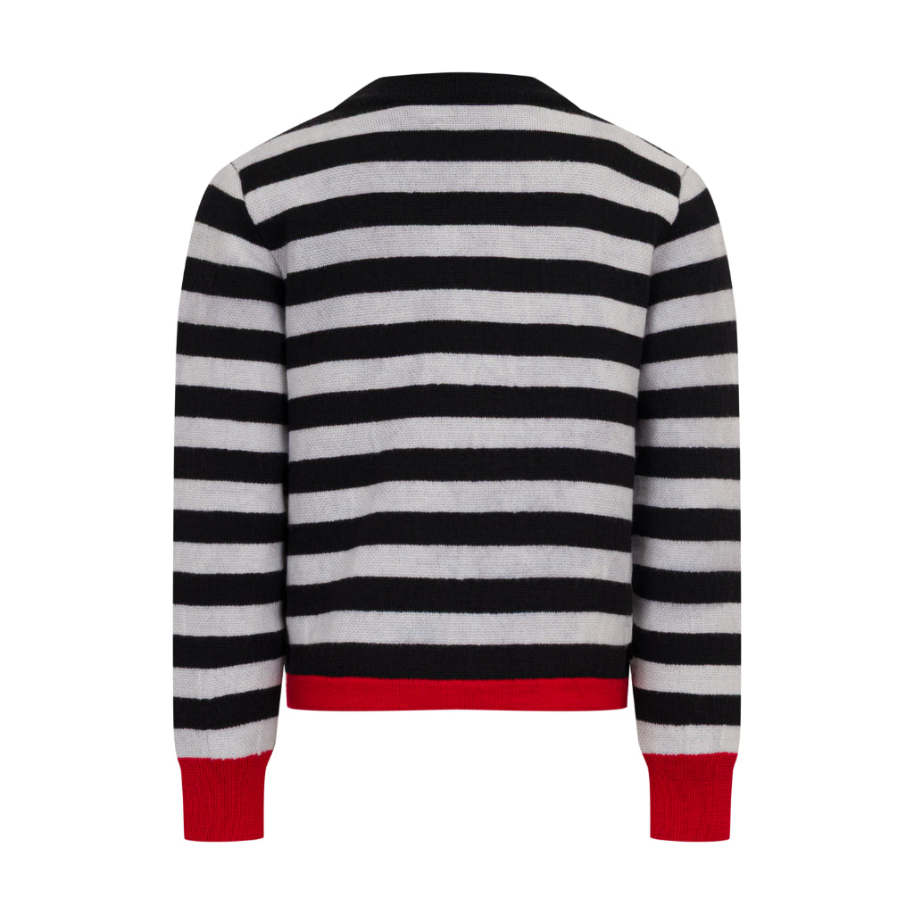 Balmain Kids Striped Jumper