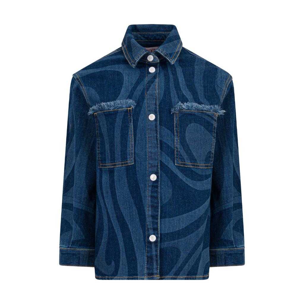 Pucci Junior Denim Shirt