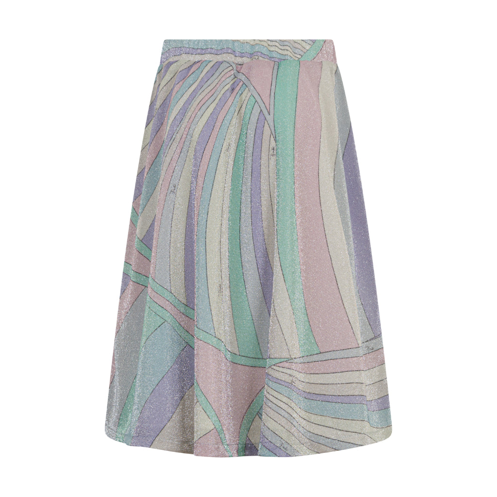 Pucci Junior Printed Flared Skirt