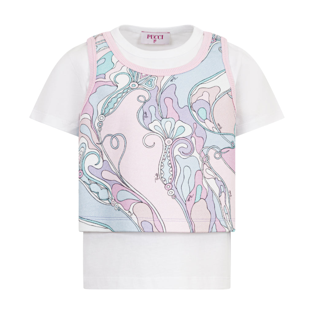 Pucci Junior Printed T-shirt