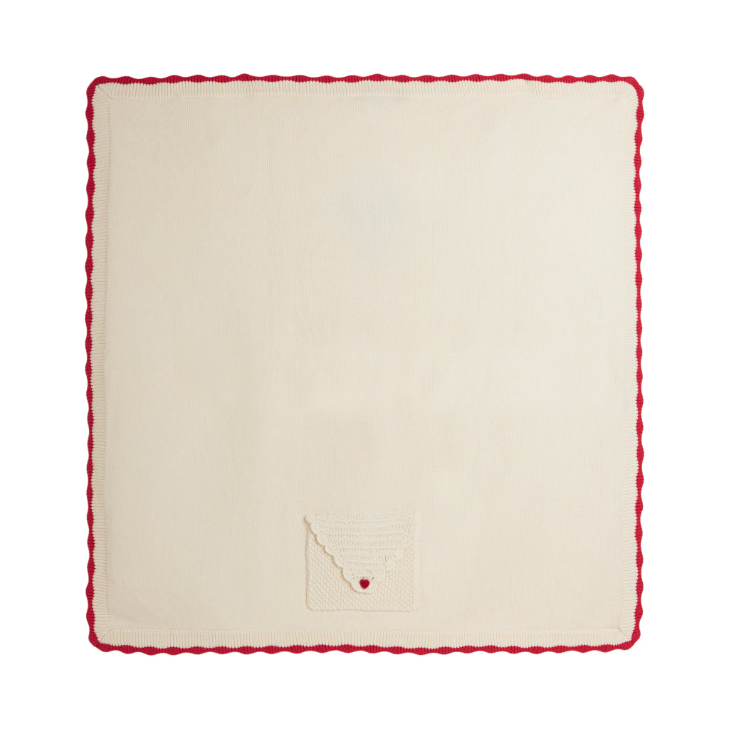 Stella McCartney Kids Cotton Knit Blanket