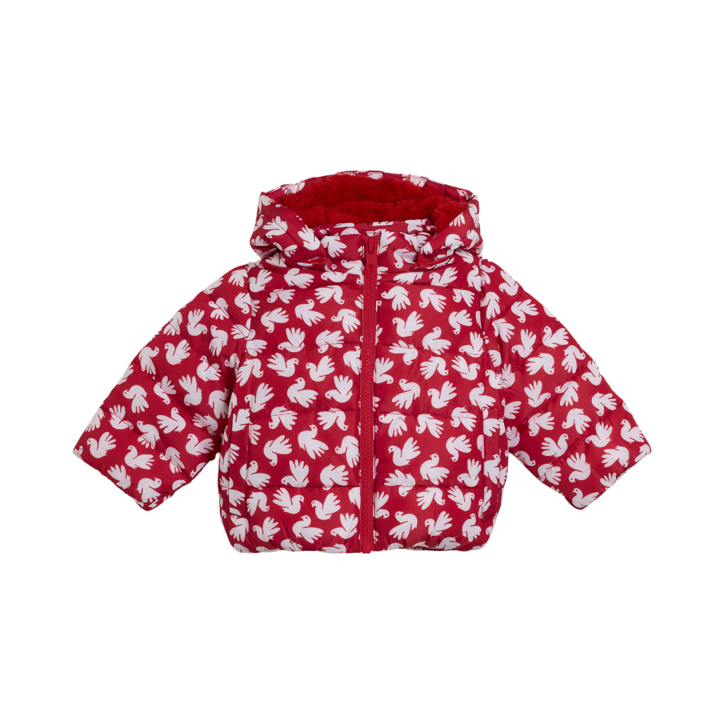 Stella McCartney Kids Bird Print Puffer Jacket