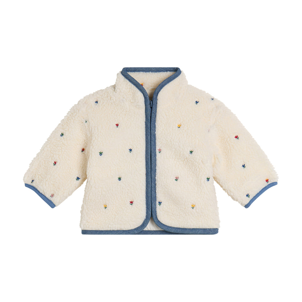 Stella McCartney Kids Mini Tulip Embroidered Jacket