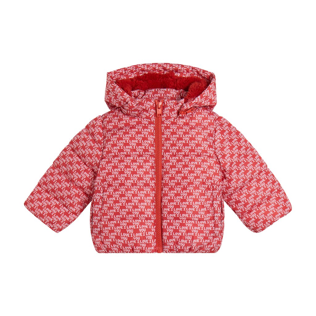Stella McCartney Kids Wiggle Embroidered Puffer Jacket