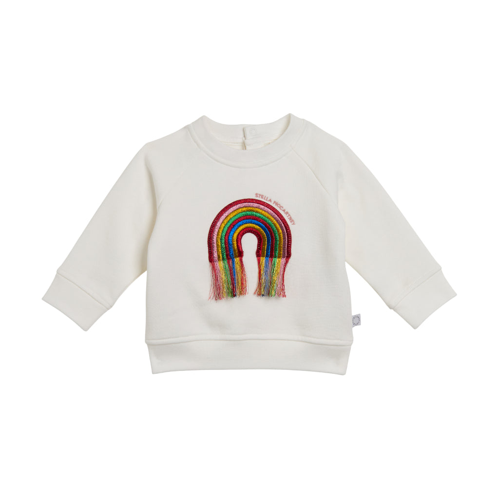 Stella McCartney Kids Rainbow Fleece Sweatshirt