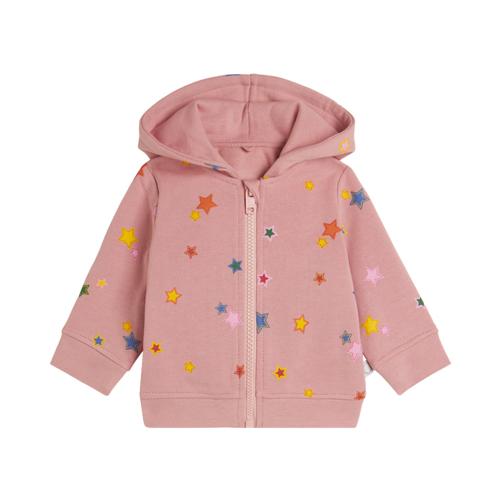 Stella McCartney Kids Stars Print Cardigan Fleece