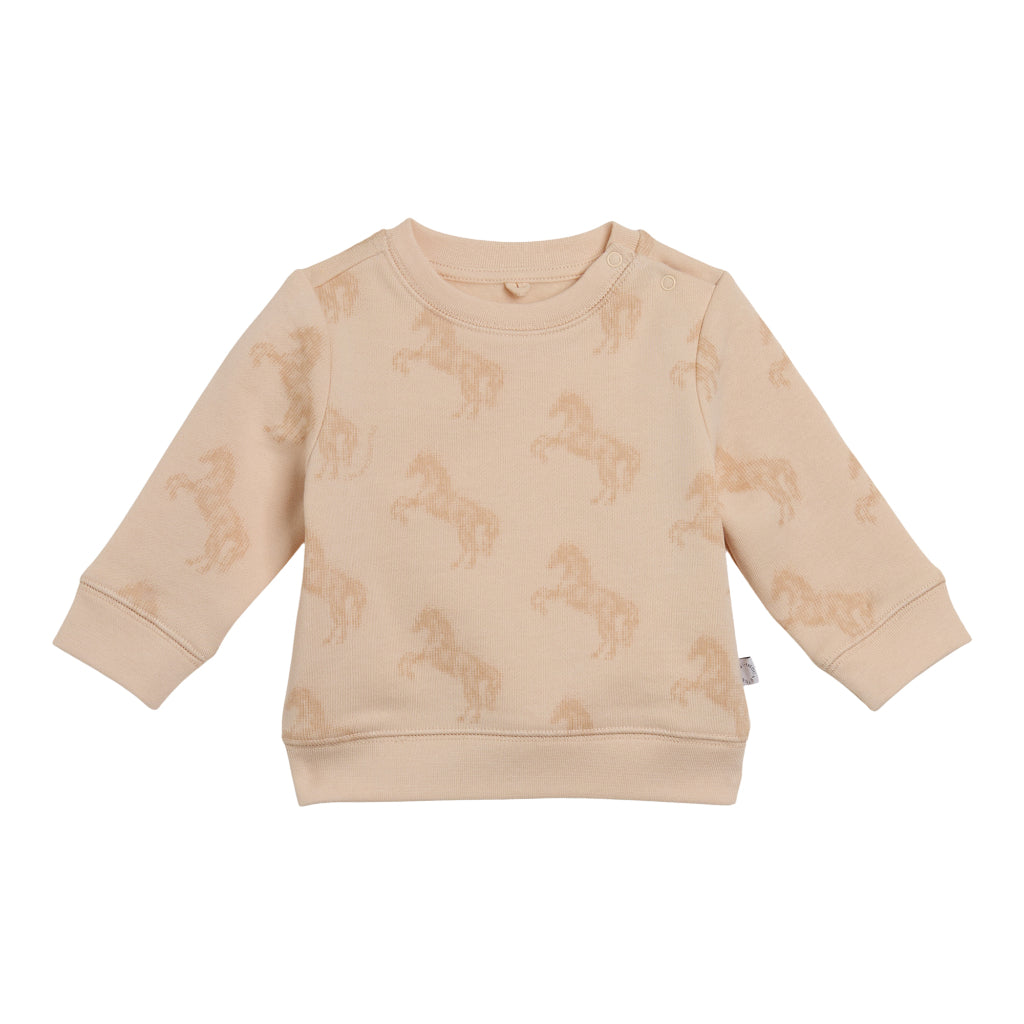 Stella McCartney Kids Pixel Horse Print Sweatshirt